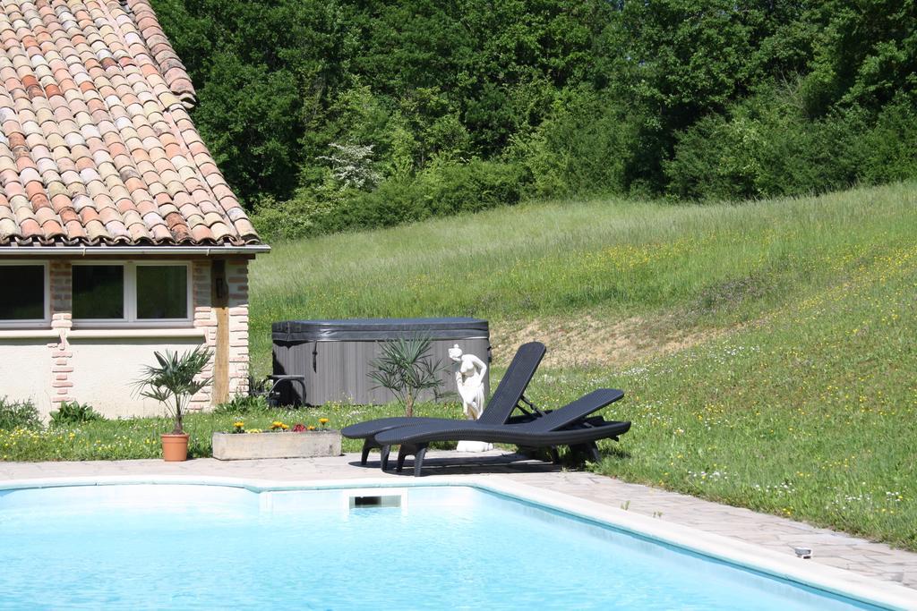 La Perle Du Lot Bed and Breakfast Castelnau-Montratier Eksteriør billede