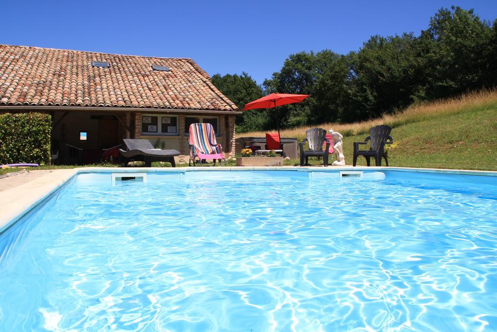 La Perle Du Lot Bed and Breakfast Castelnau-Montratier Eksteriør billede