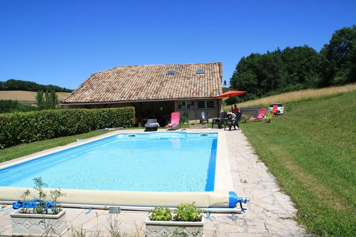 La Perle Du Lot Bed and Breakfast Castelnau-Montratier Eksteriør billede
